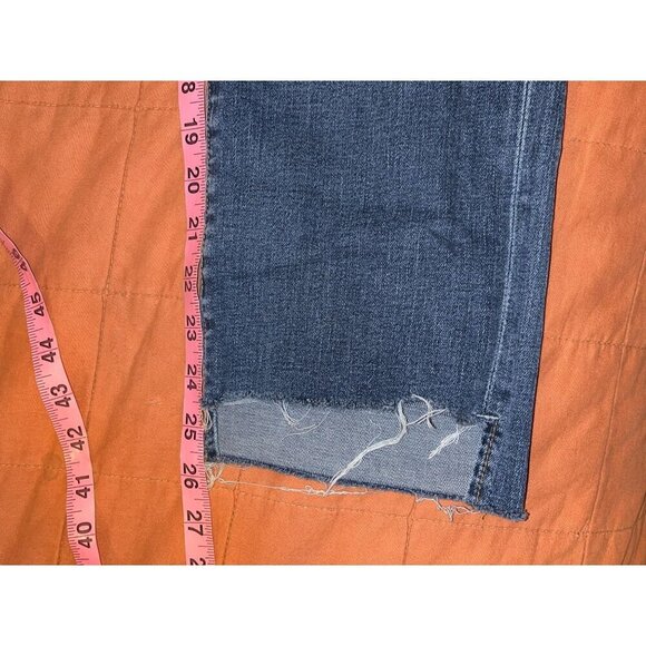 Good American Step Hem Straight Jeans  Women's Size 6/28 - Picture 9 of 11